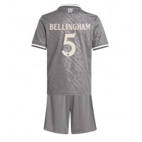 Maglie da calcio Real Madrid Jude Bellingham #5 Terza Maglia Bambino 2024-25 Manica Corta (+ Pantaloni corti)